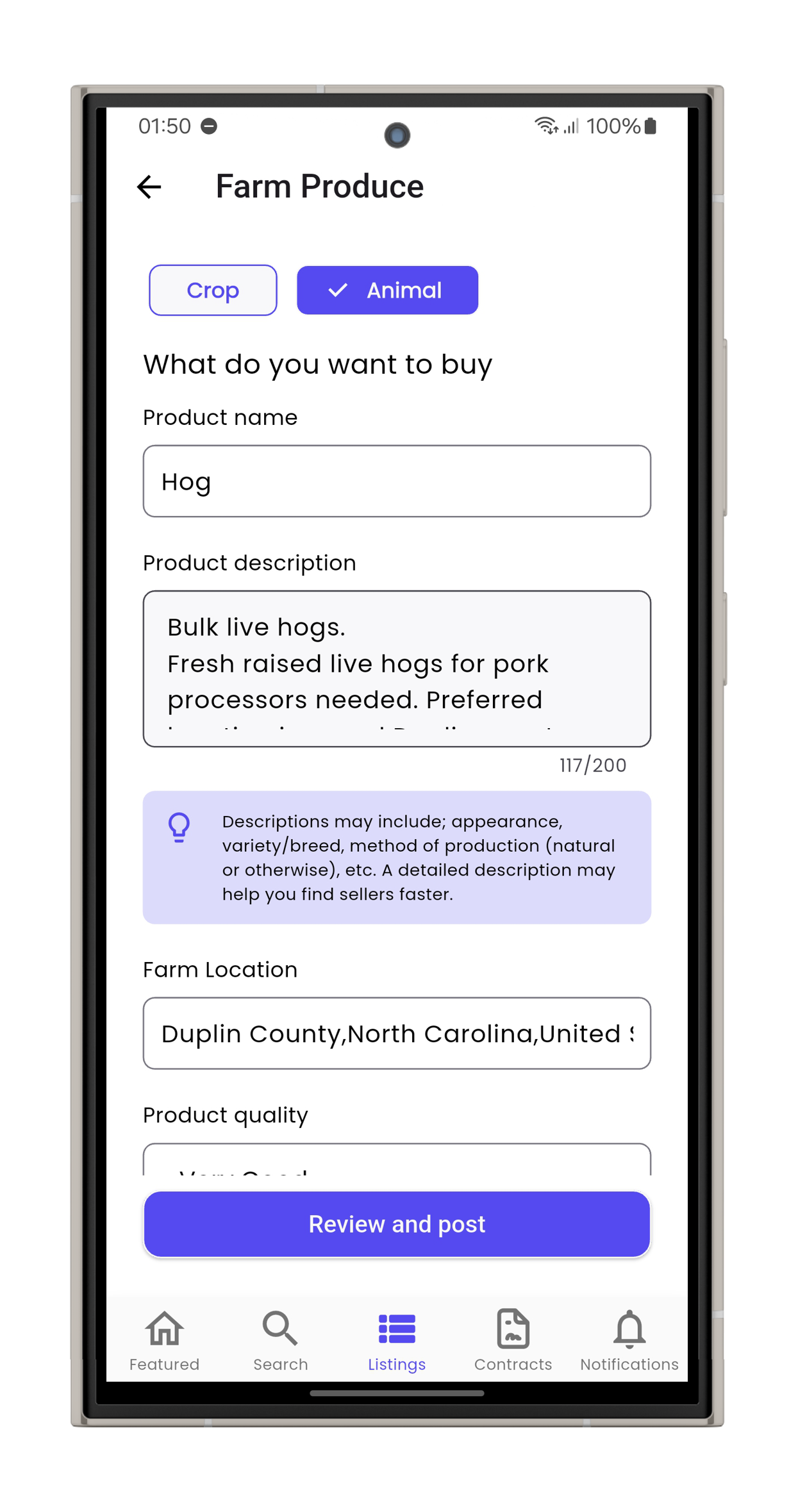 Buy Quality Produce